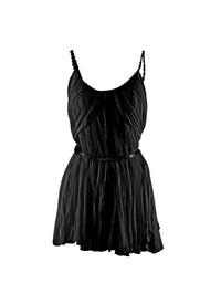 Robe coeur sans manches - Noir intense