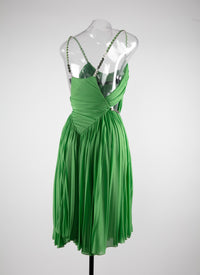 Sleeveless sweetheart dress - Bamboo