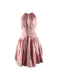Sleeveless silk dress - Pale Pink