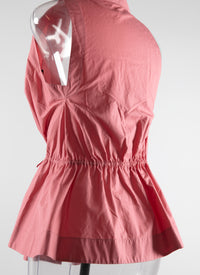 Chemise ceinturée sans manches - Fard