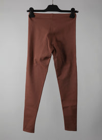 Basic wool legging - Tobacco