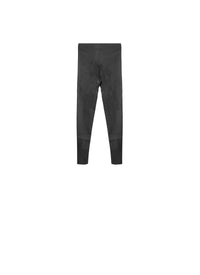 Basic wool legging - Black intense