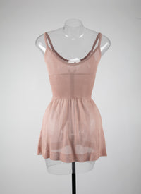 Silk dress base - Flesh
