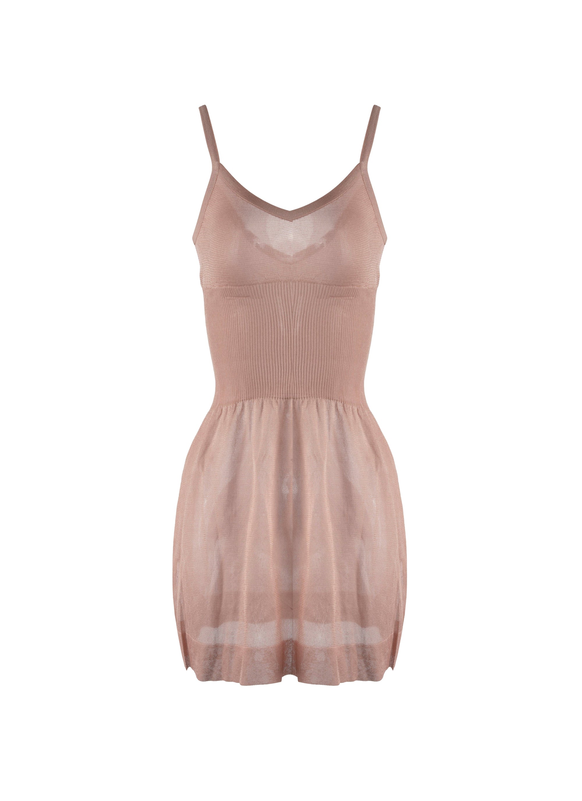 Silk dress base - Flesh