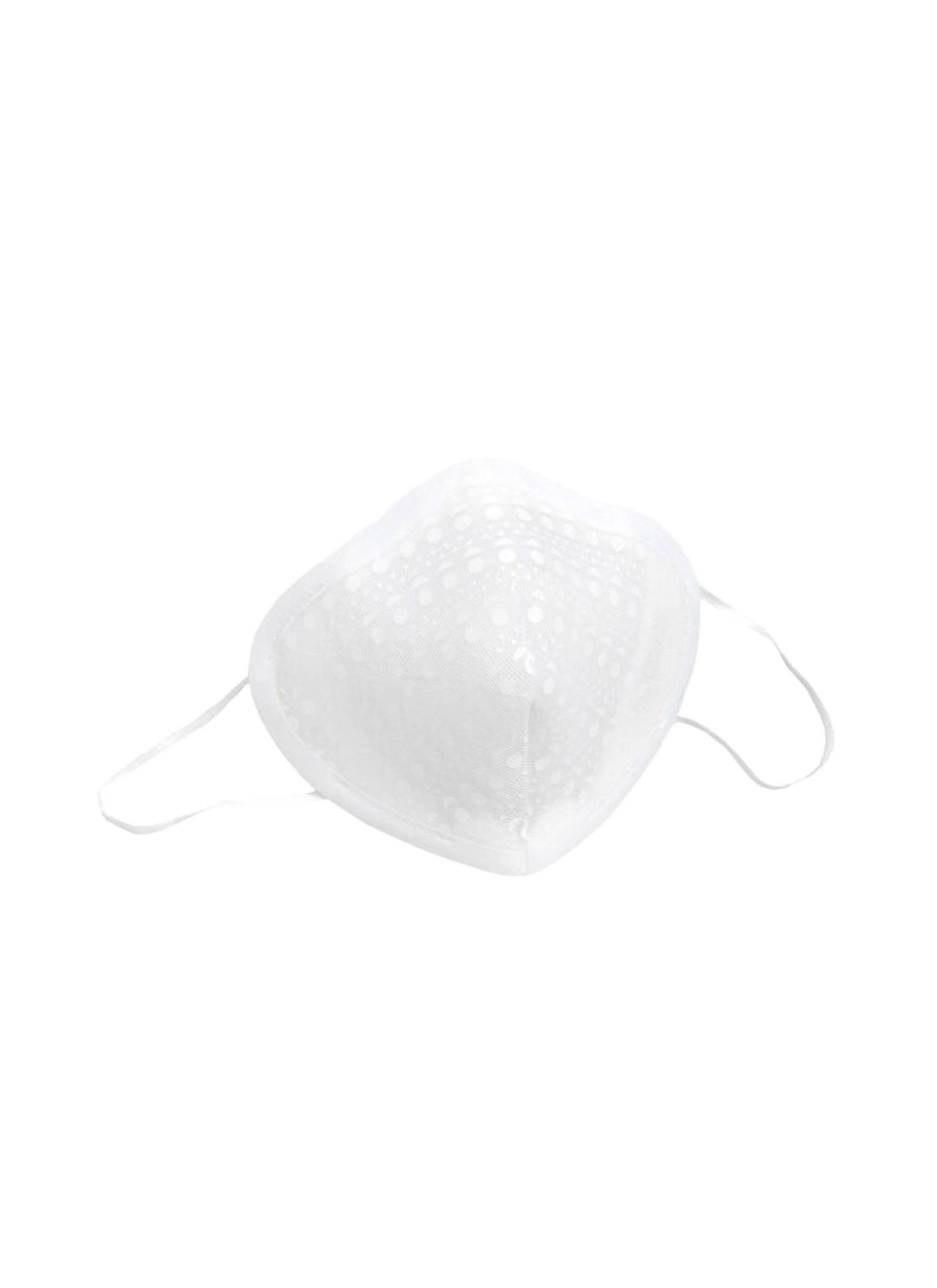 Masque Alaïa ajouré - Blanc