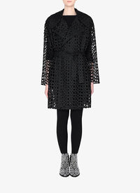 Trench effet baroque - Noir