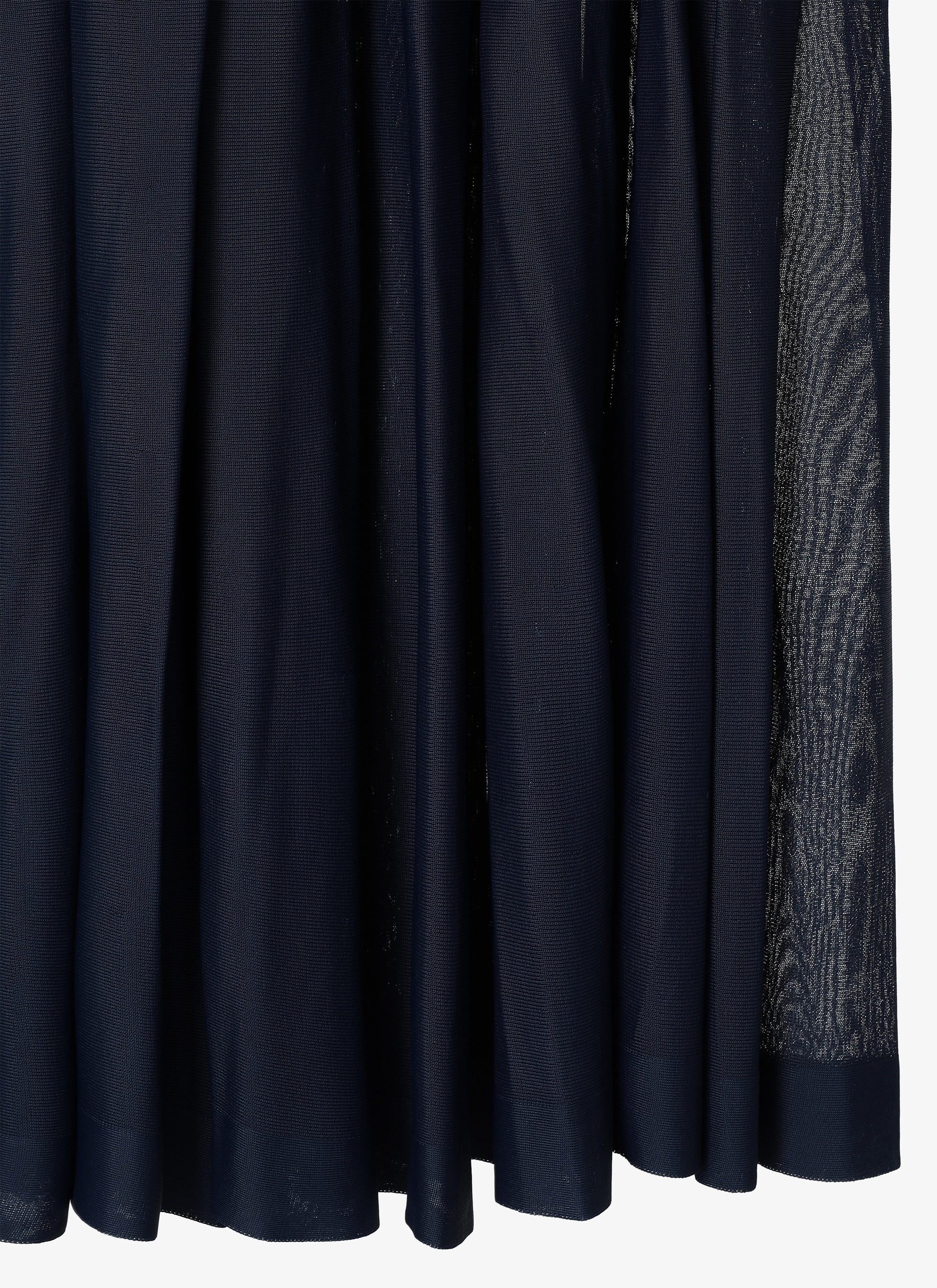Open back draped fluid maxi dress - Night
