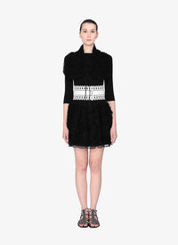 Top sans manches Houpette - Noir