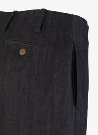 Short en jean - Marine