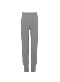 Cashmere trousers - Heather grey