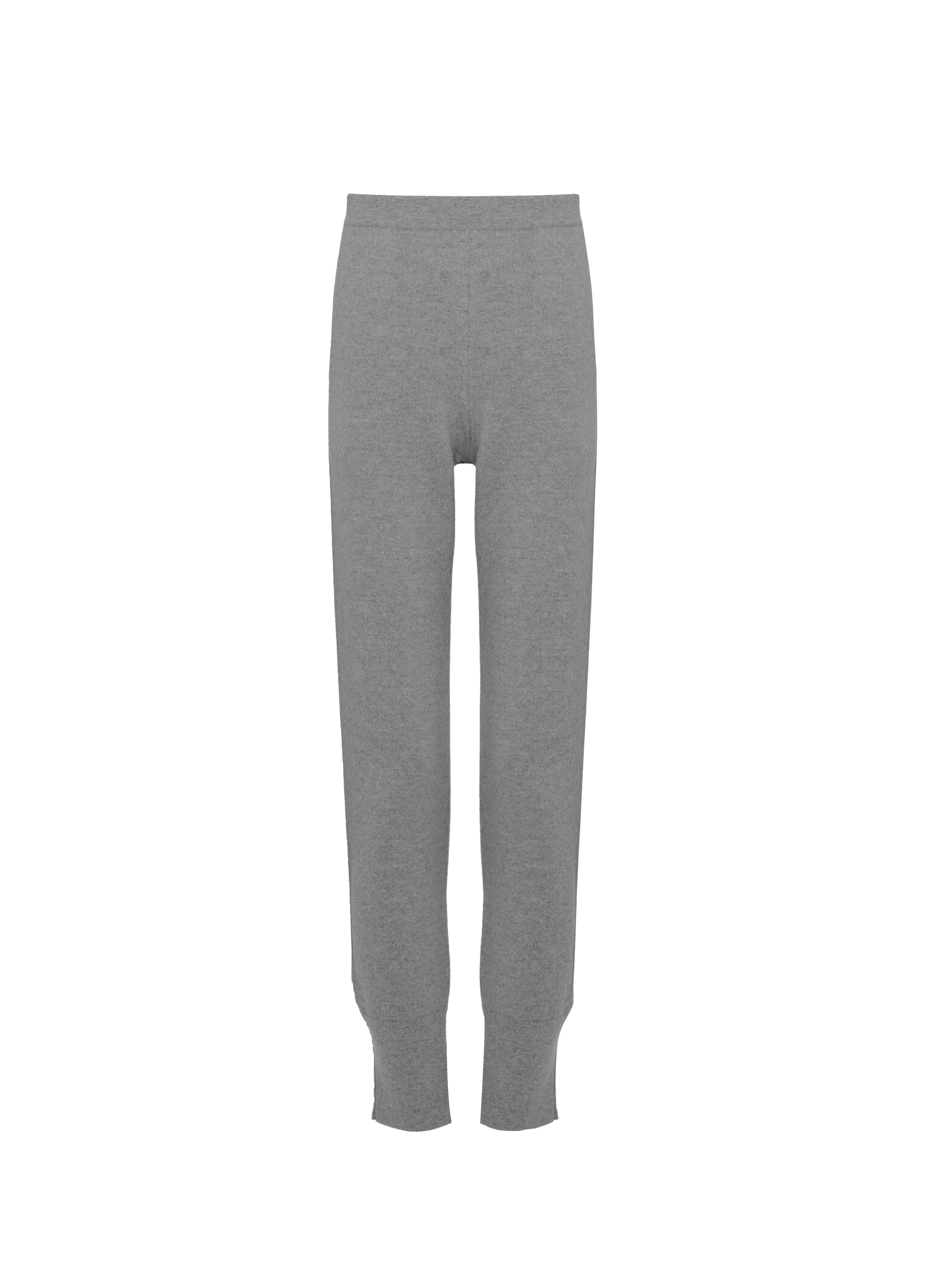 Cashmere trousers - Heather grey