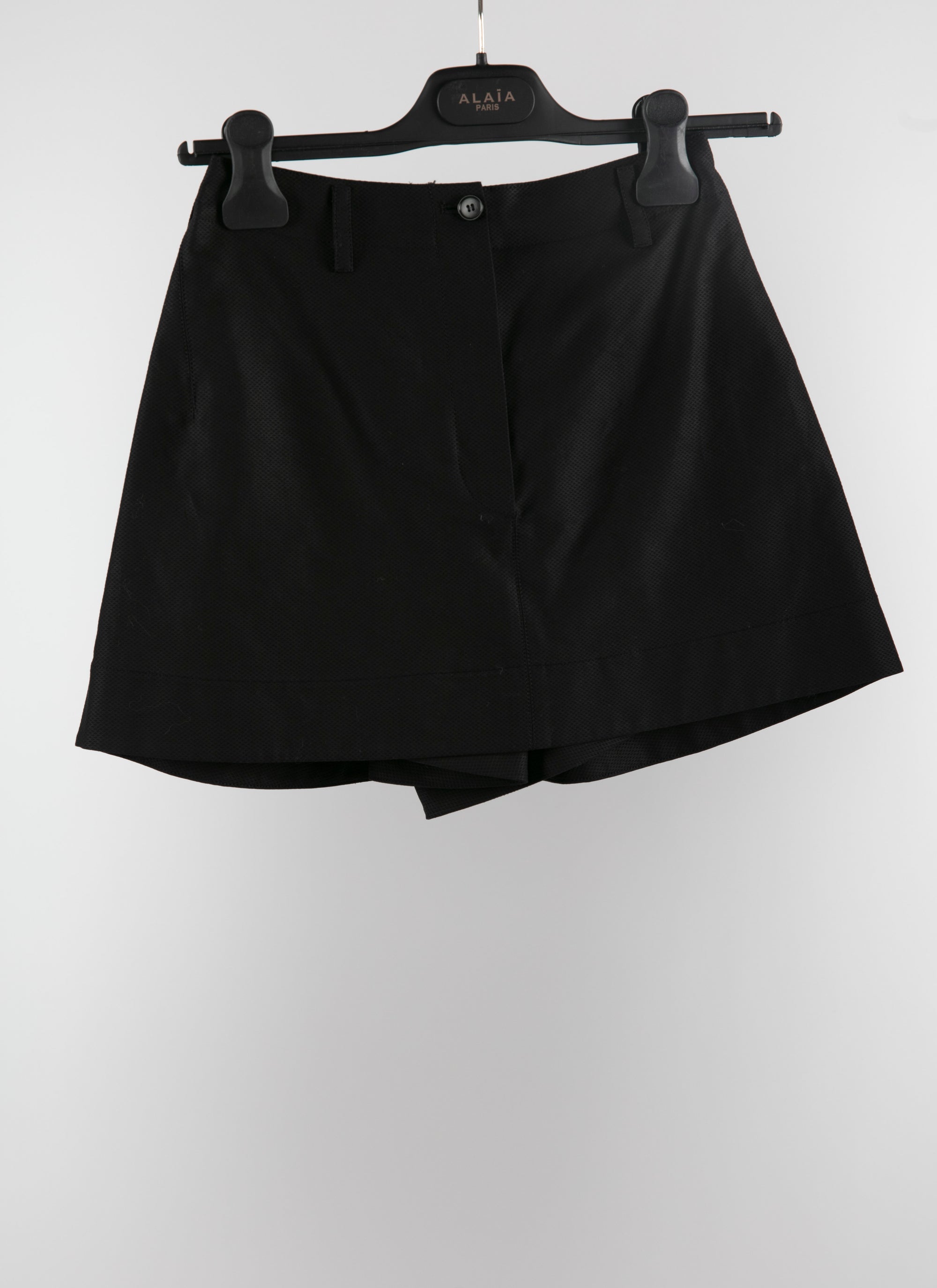 Plain skort - Intense Black
