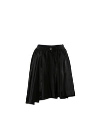Jupe asymétrique courte - Noir