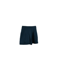 Jupe-short trapèze - Bleu De Prusse