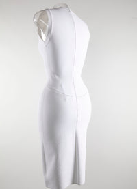 Robe droite - Blanc