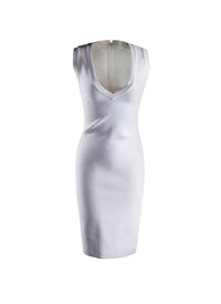 Robe droite - Blanc