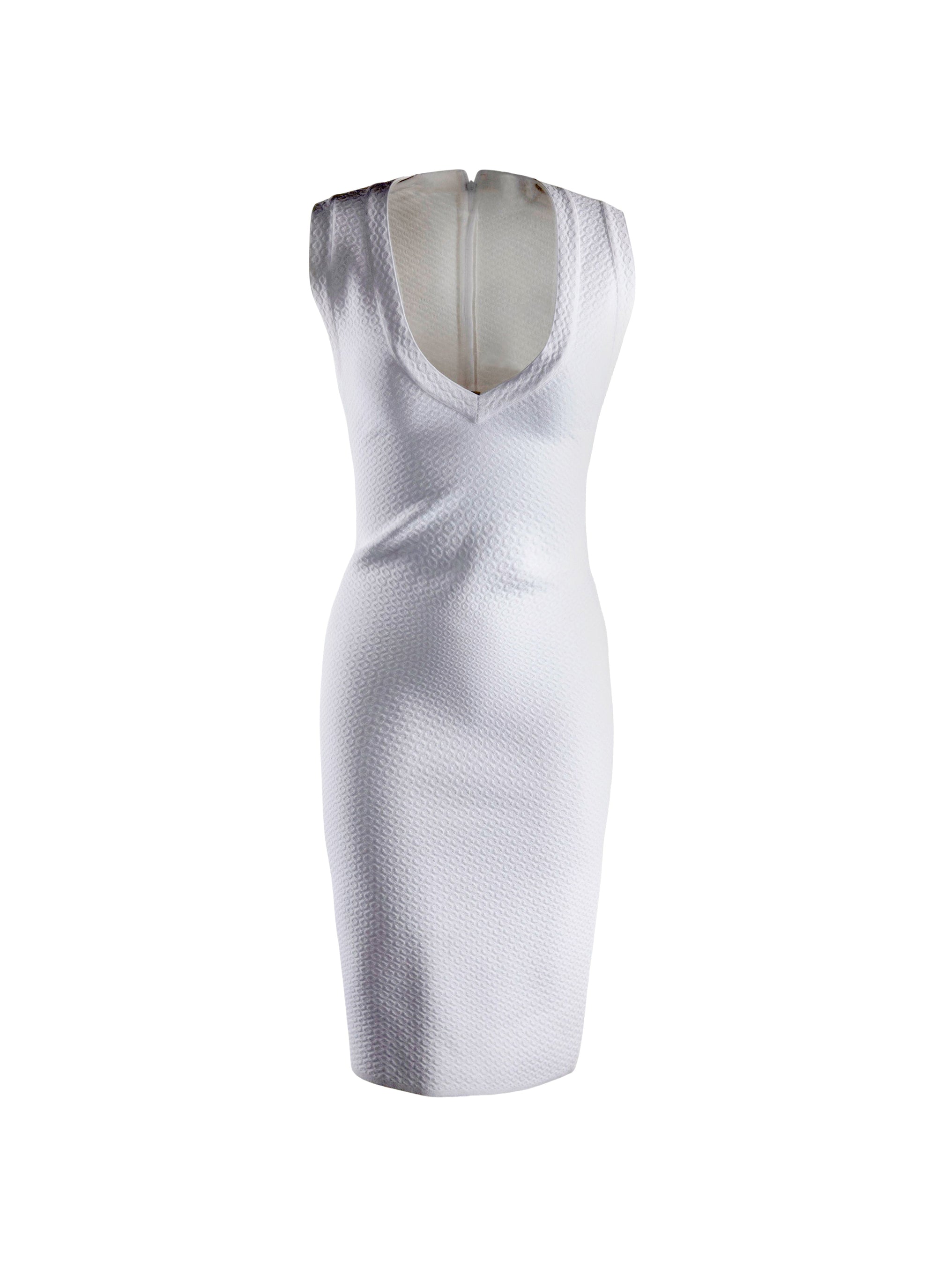 Robe droite - Blanc