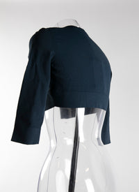 Short waistcoat - Prussian Blue & Nr