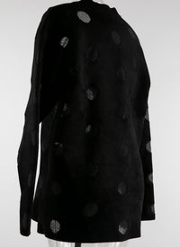Pull avec motifs géométriques - Noir