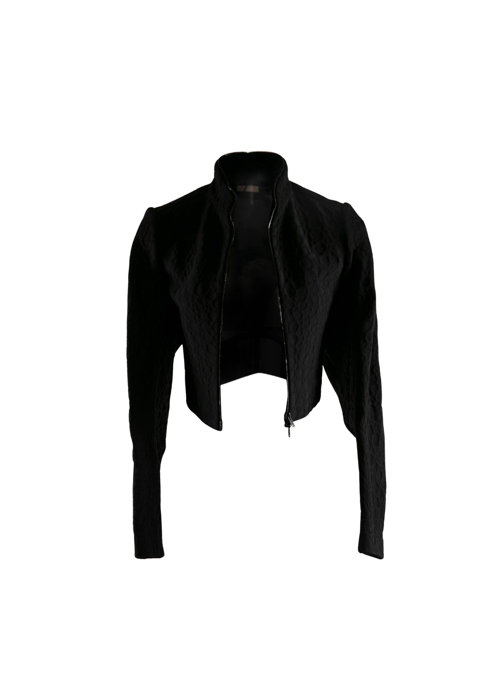 Bolero à manches longues - Noir intense