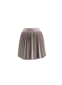 Pleated skirt - Crystal Beige