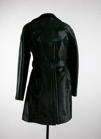 Trench court en cuir - Foret & Noir