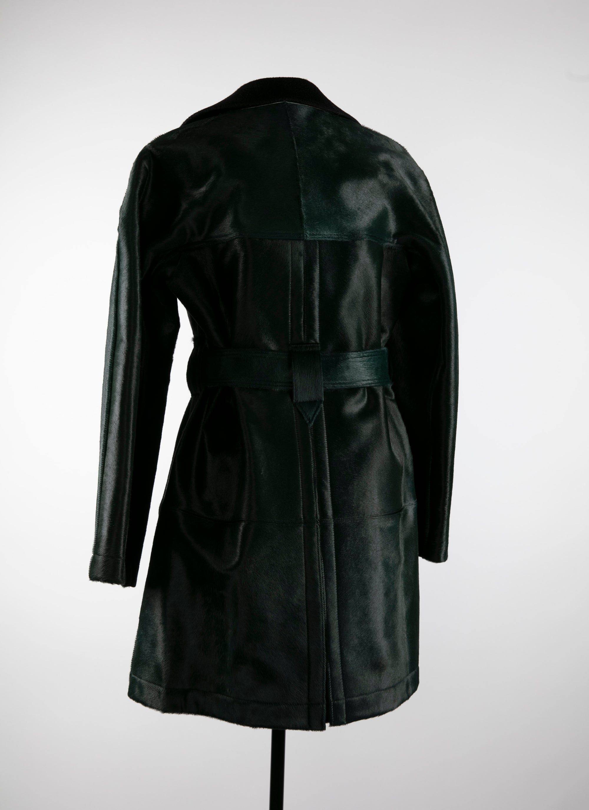 Trench court en cuir - Foret & Noir