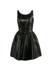 Sleeveless petal dress - Black