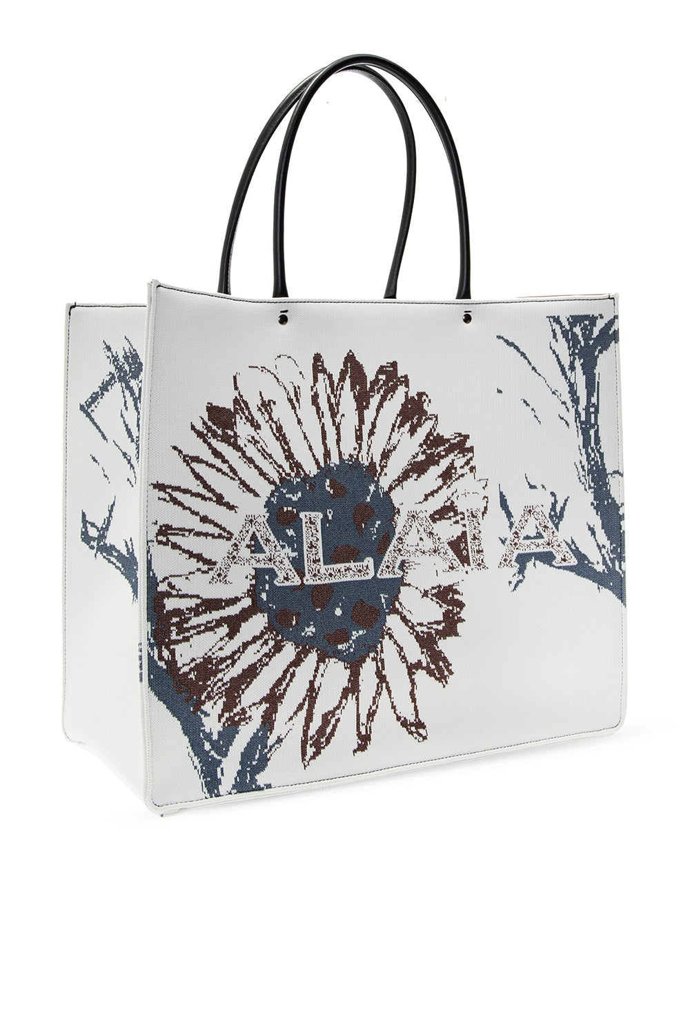 Shopping bag Garance 36 - White & Brown