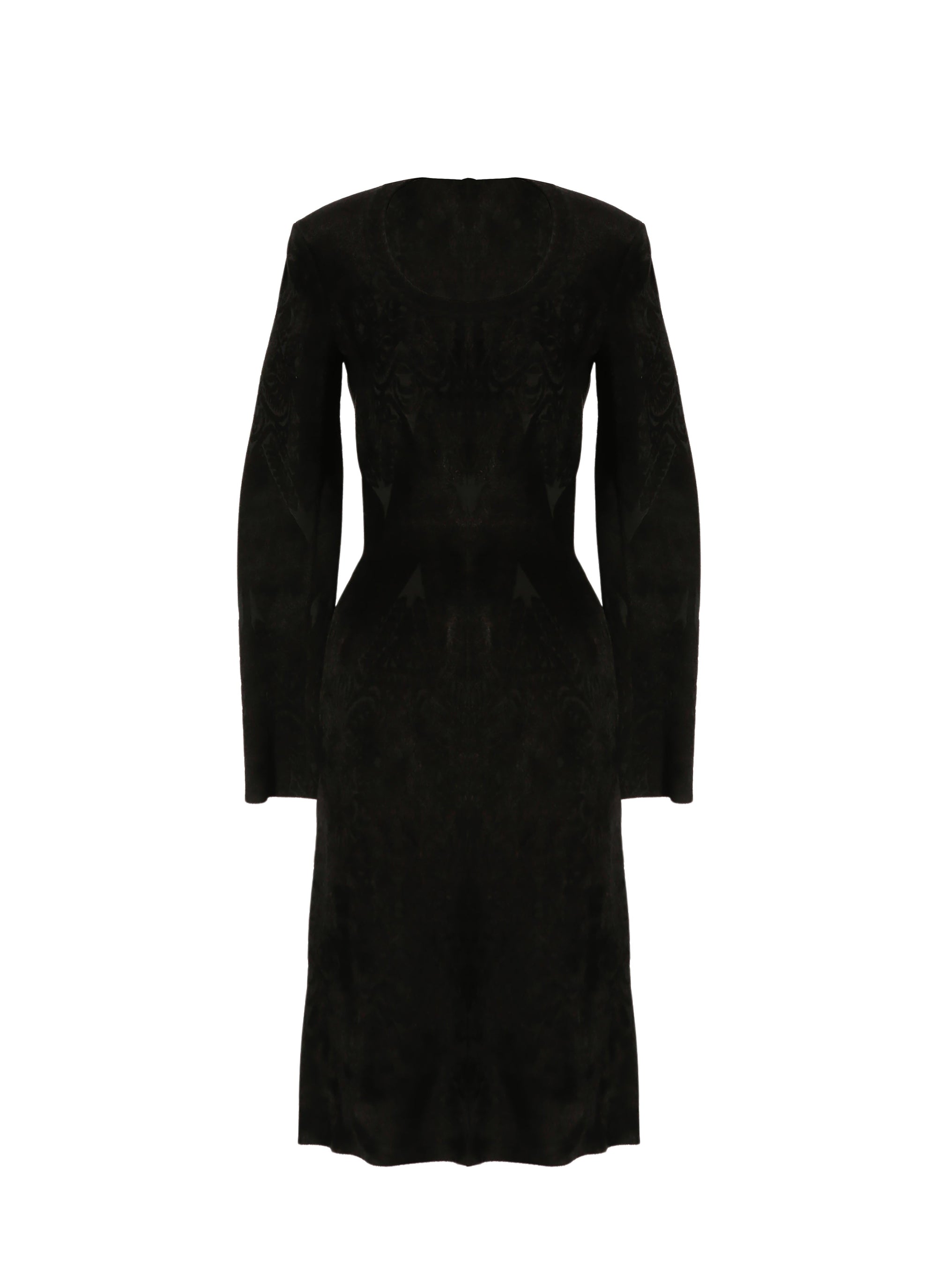 Robe à manches longues Tatoo - Noir & Noir