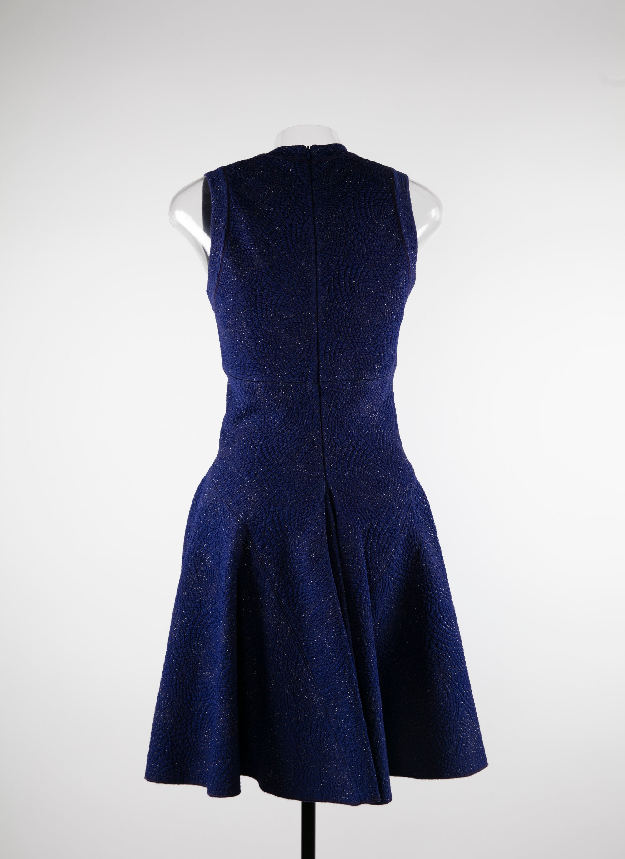 Robe ajustée à jupe évasée - Indigo & Cuivre