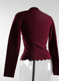 Cardigan moulant cintré à zip - Grenadine