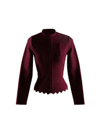 Cardigan moulant cintré à zip - Grenadine
