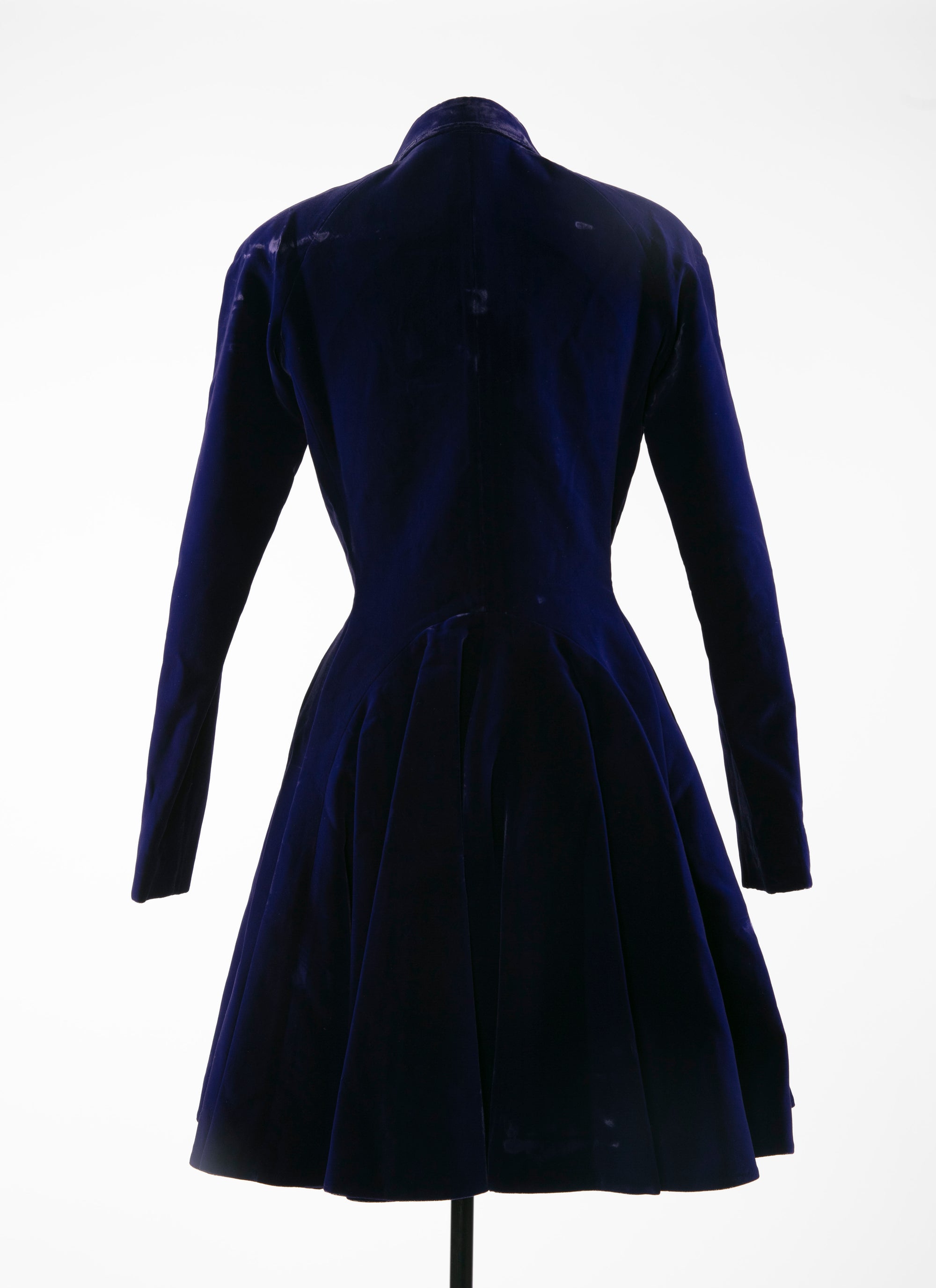 Long-sleeved coat - Indigo