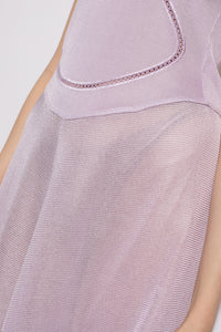 Robe courte à dos ouvert avec bretelles croisés - Noir Alaia