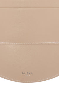 Openwork phone strap in leather - Pearl & Sand