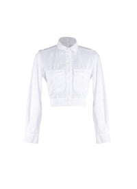 Africa short shirt - White