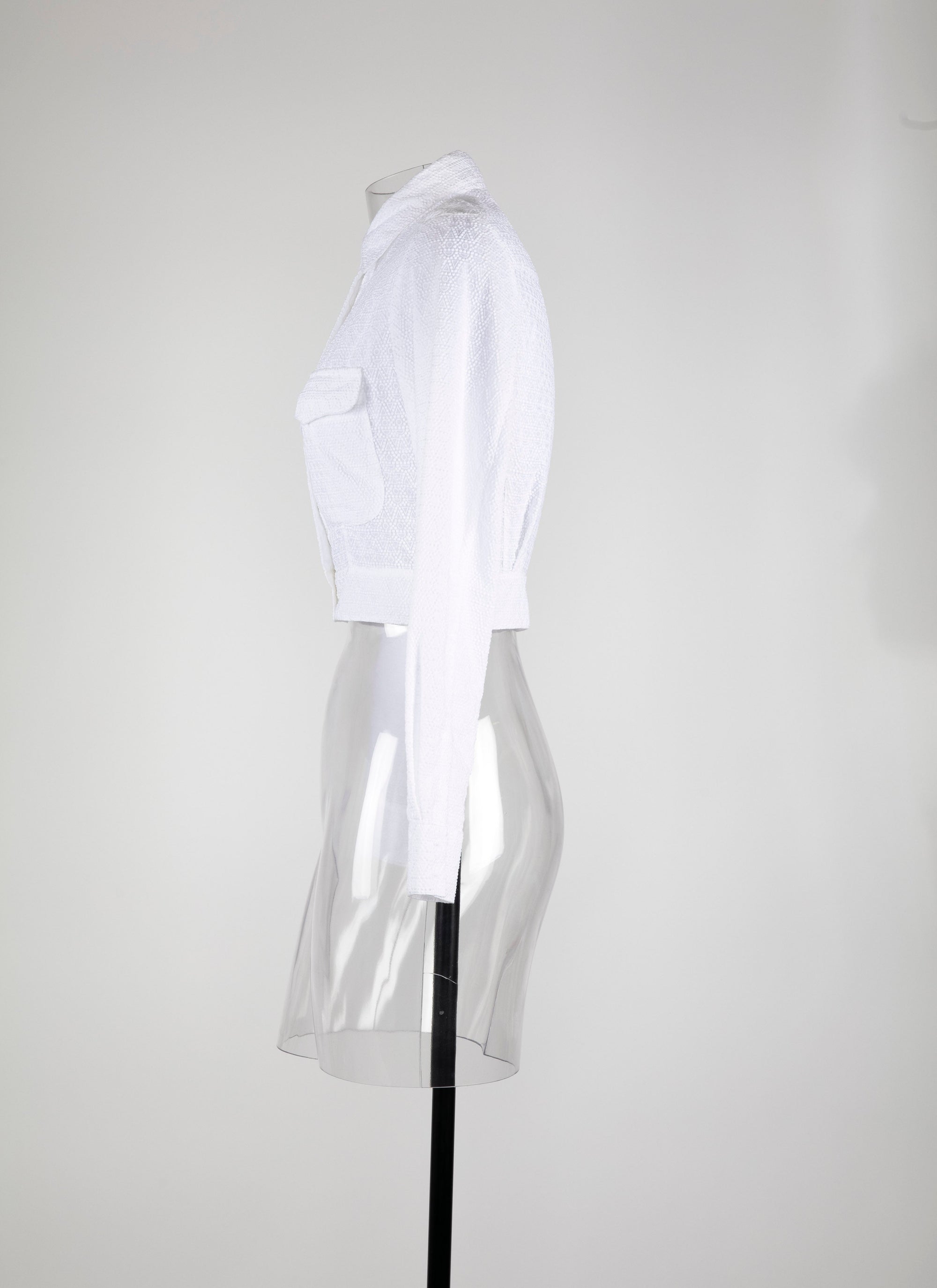 Africa short shirt - White