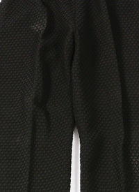 Pantalon à coupe large Marquises - Noir