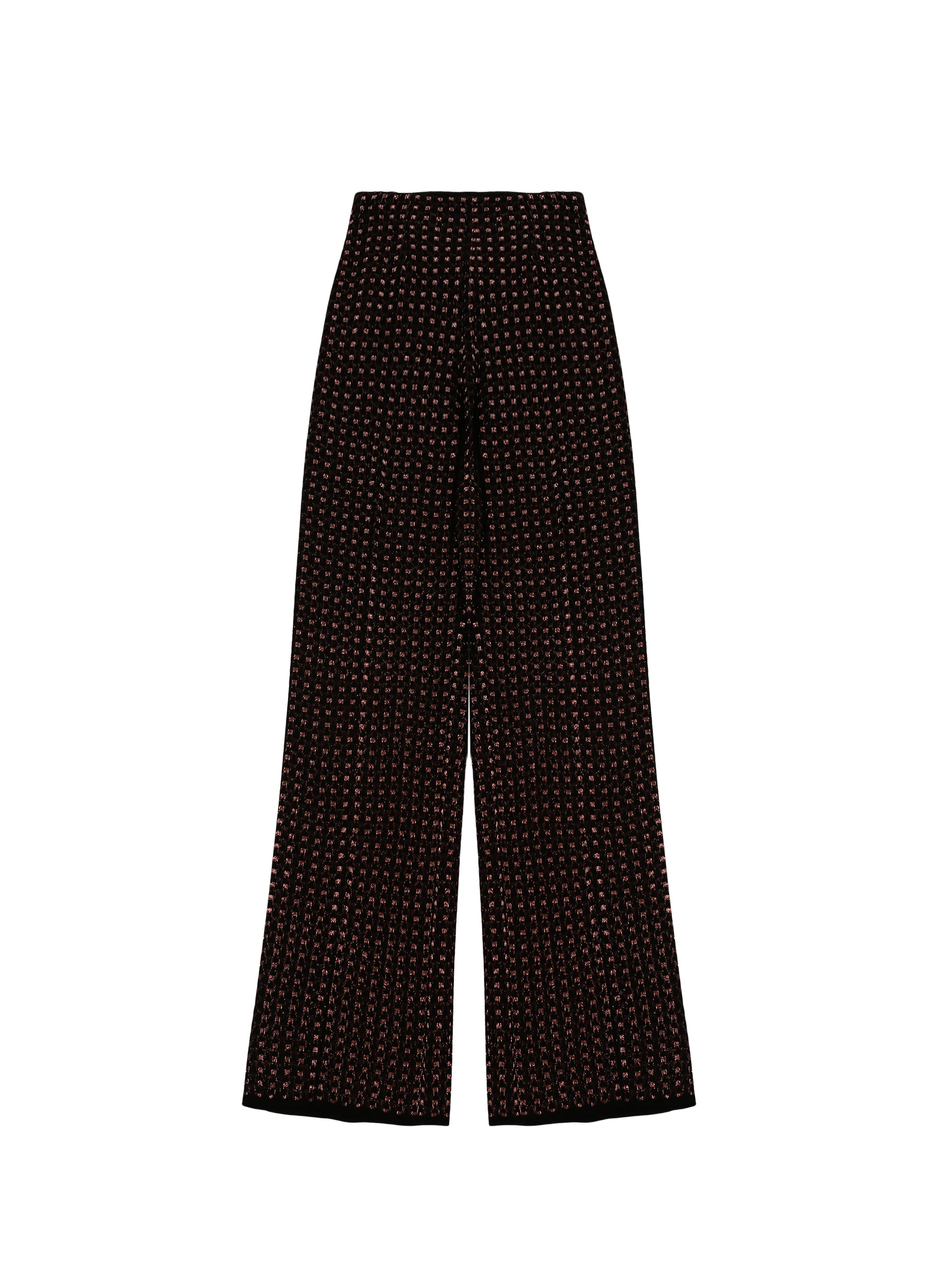 Pantalon à coupe large Recif - Noir & Cuivre