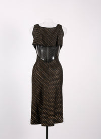 Robe Recif - Noir & Or