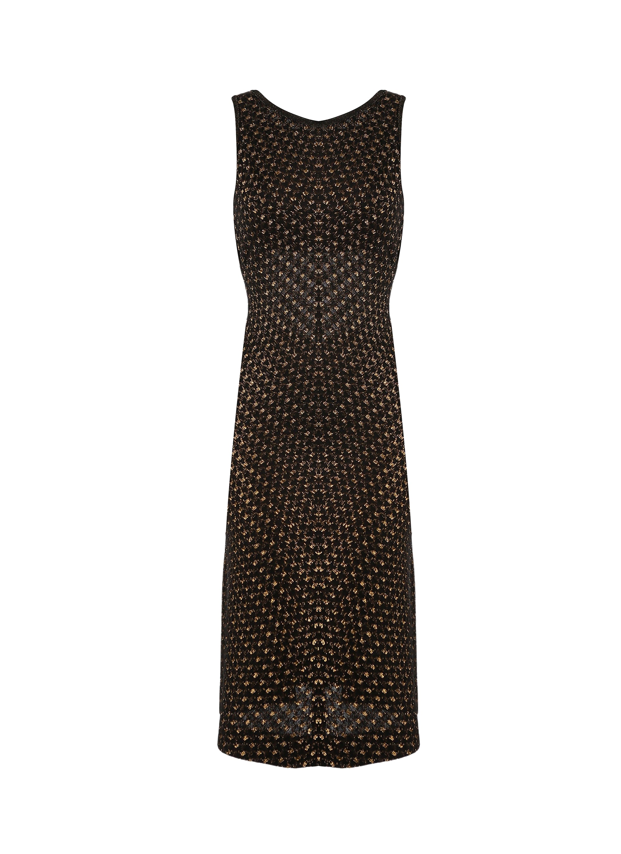 Recif dress - Black & Gold