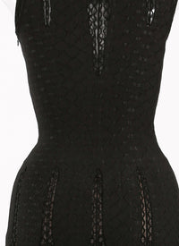 Salomon sleeveless knitted dress - Black intense