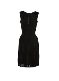 Salomon sleeveless knitted dress - Black intense