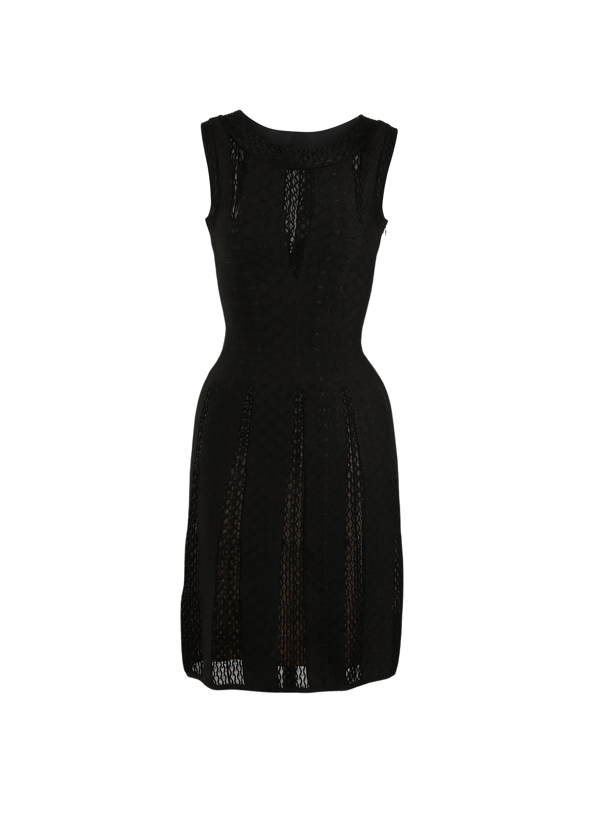 Salomon sleeveless knitted dress - Black intense