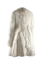 Manteau polaire en laine - Blanc