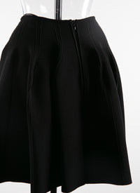 Jupe crinoline texturée - Noir