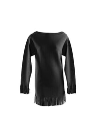 Long-sleeved tunic - Black intense
