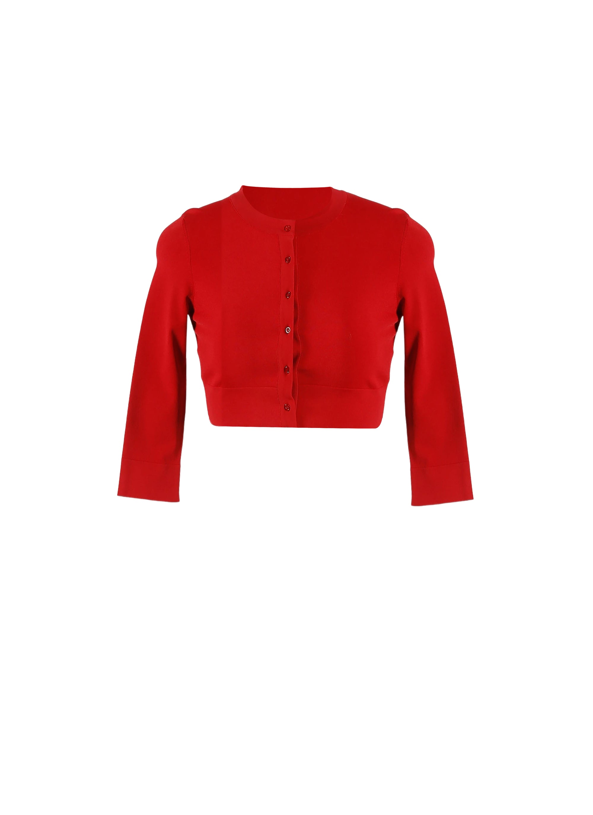 Long sleeve knitted cardigan - Carmine