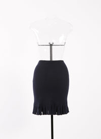 Wool Daimyo skirt - Night